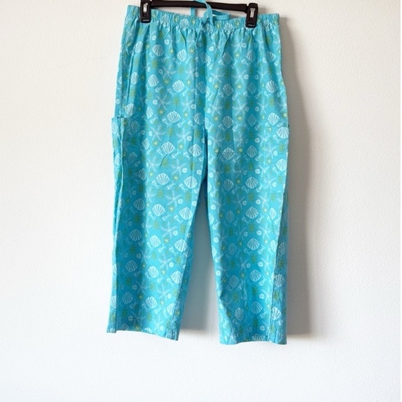 Fresh Produce 2 Pieces Set XL Blue Patterned Women's Set - Picture 8 of 11